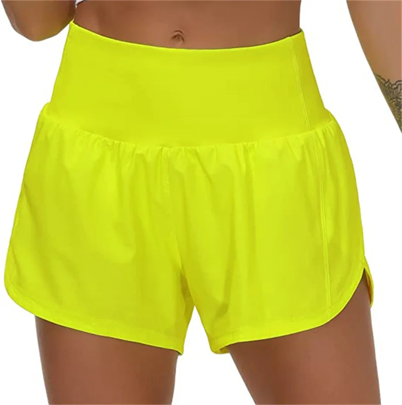 

2022 Women Yoga Shorts Back Zipper Pockeks Sports Shorts Running Short Linner Exercise Workout Training Shorts