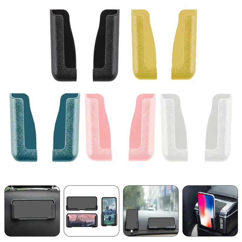 

Красочный самоклеящийся Автомобильный держатель для телефона, многофункциональный кронштейн для телефона, универсальные аксессуары для украшения интерьера автомобиля для iPhone