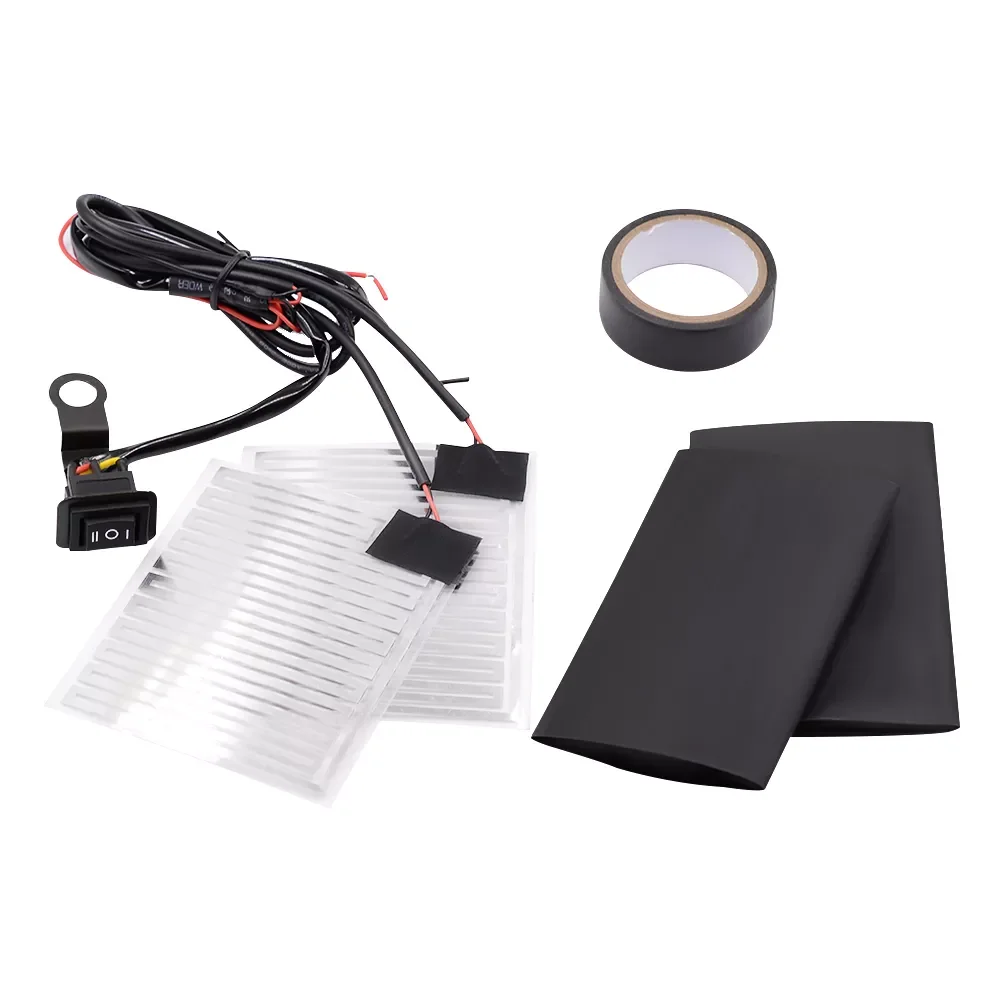 

Universal handlebar heating film 12V Boat Type Adjustable high Low Temperature Electric Heating Handle Motorcycle Heating Handle