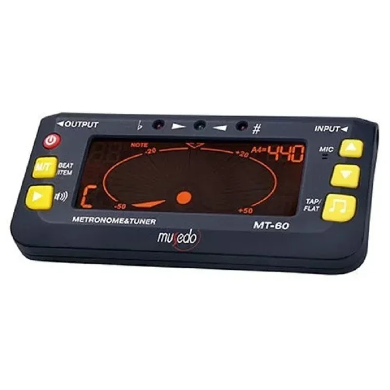Musedo MT-60 MT-80 MT-30 MT-40 Профессиональный прецизионный ЖК-гитарный метроном генератор