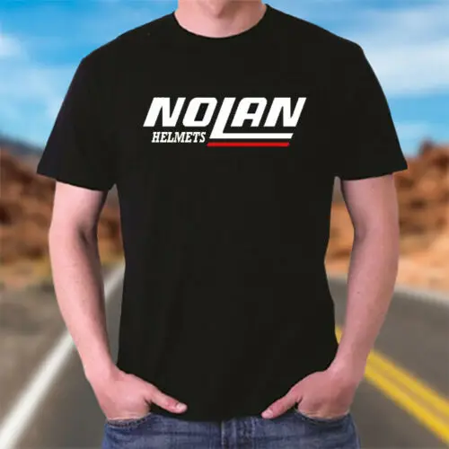 

NEW 2022 NOLAN Helmets Racing Sports Logo Tee Shirt Men's T shirt SIZE S - 3XL