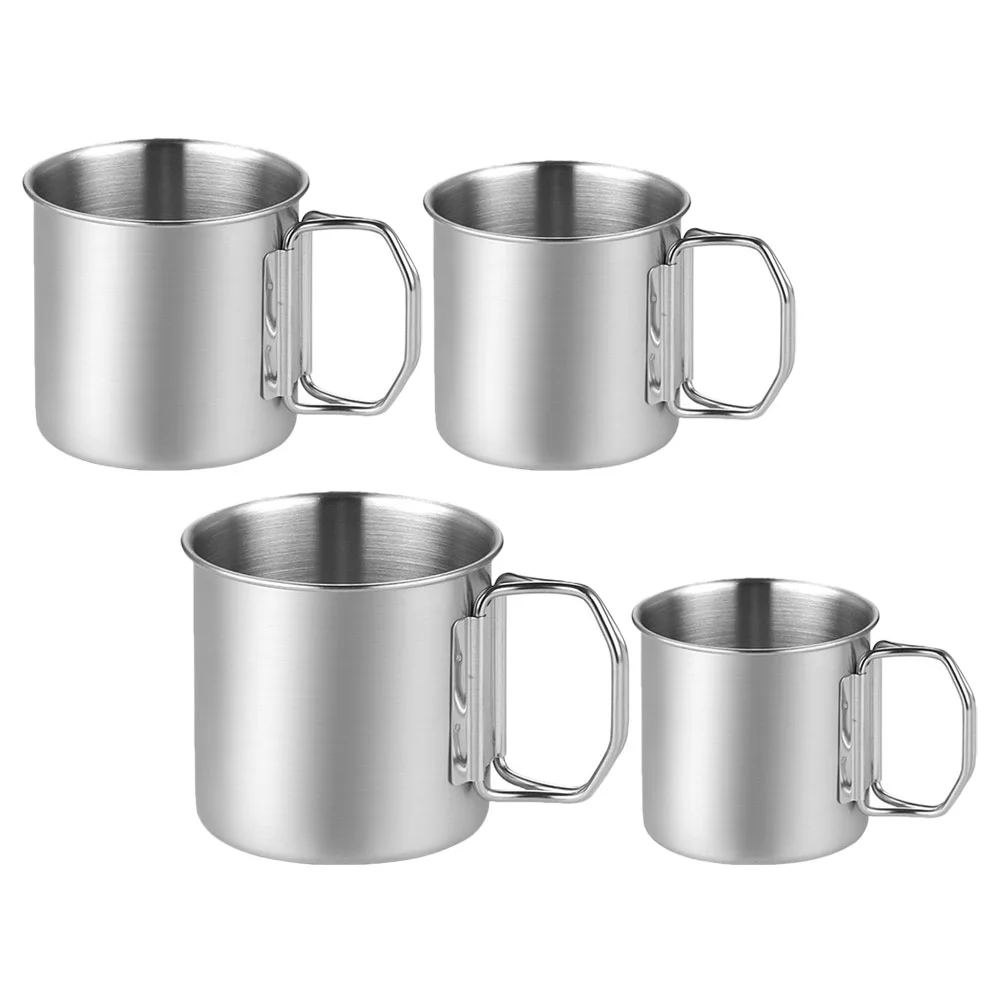 

Cup Camping Mug Coffee Cups Water Travel Outdoor Vacuum Wall Tumbler Insulated Drinking Reusable Backpacking Tea Titanium Hiking