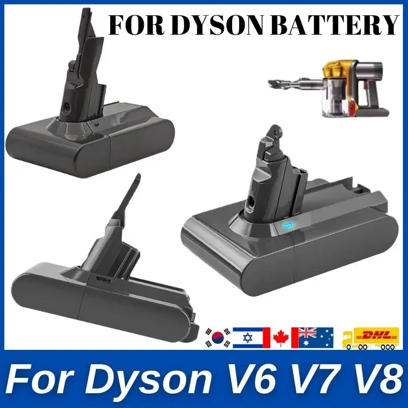 Батарея для Dyson V6 V7 V8 серии DC62 SV11 sv10