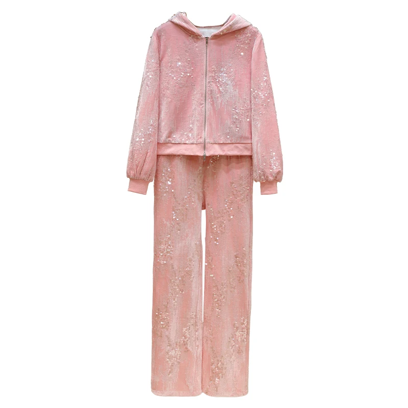 

Light Luxury Socialite French Unique Super Fairy Heavy Industry Temperament Comfortable Set