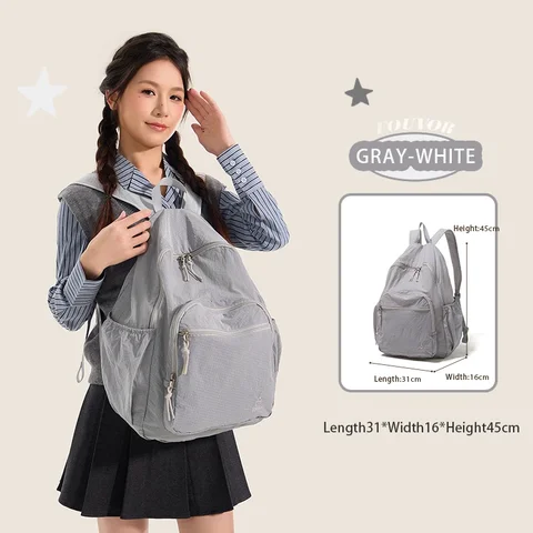 EPOL женский легкий повседневный оригинальный легкий дорожный рюкзак школьная сумка для студентов колледжа 3059-07