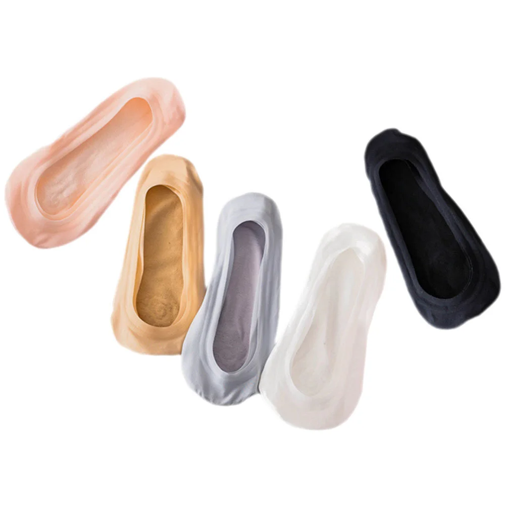 Pantyhose White No Show Socks Women Flats Invisible Low Womens Thin Ultra Cut Women's Short Compression