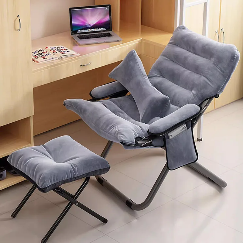 Minimalist Reading Lazy Adults Cliq Chair Lounge Grey Poltrona Para Sala De Estrar Living Room Furniture