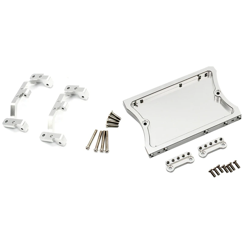 

Металлический кронштейн балка для MN D90 D91 D96 D99 D99S MN90 MN99S 1/12 RC Car, серебристый и металлический Тяговый стержень базовый Кронштейн сиденья