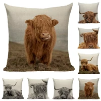 linen cushion cover yak pillow cover for sofa living room 18x18 decoration pillows modern home decor gift