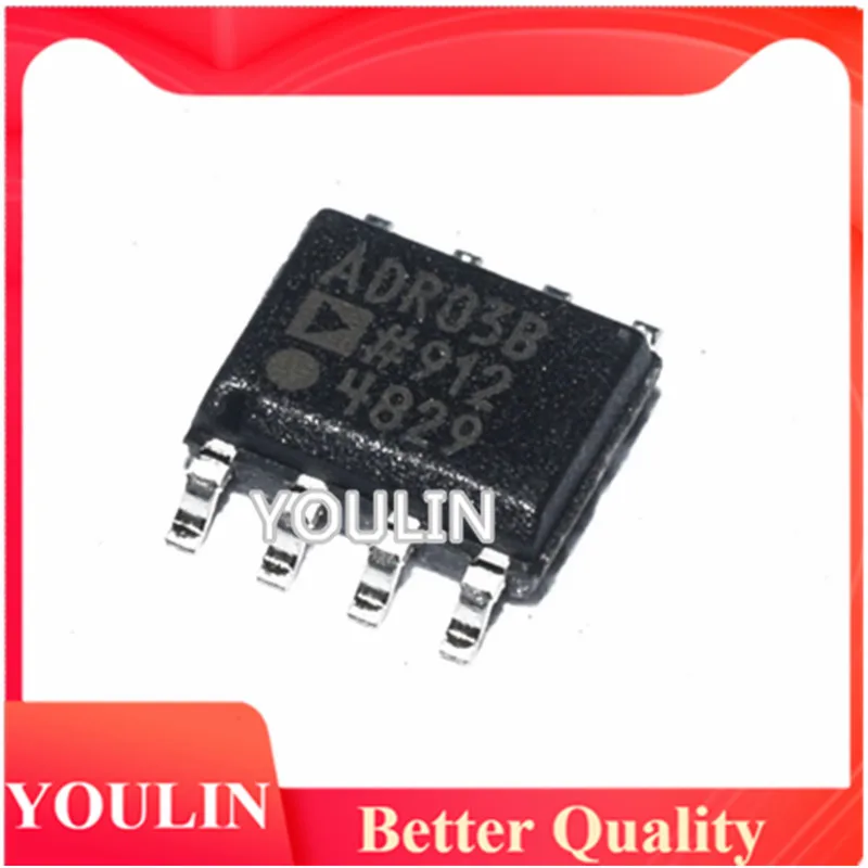 

10 шт., новинка, оригинальный подлинный патч ADR03B ADR03BRZ для определения напряжения, ИС-патч SOP8 футов