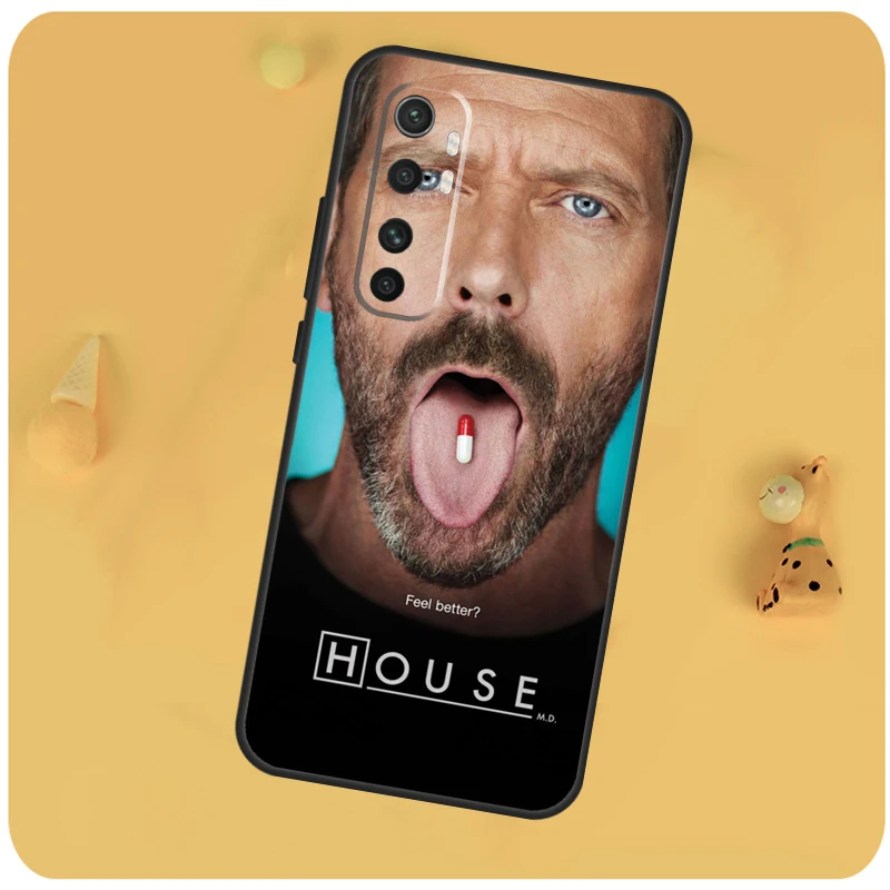 Чехол Dr House Hugh Laurie Pills для Xiaomi 14 Ultra 13 15 11T 12T 13T 14T Pro POCO X6 X3 X5 F5 F6 M6 X7