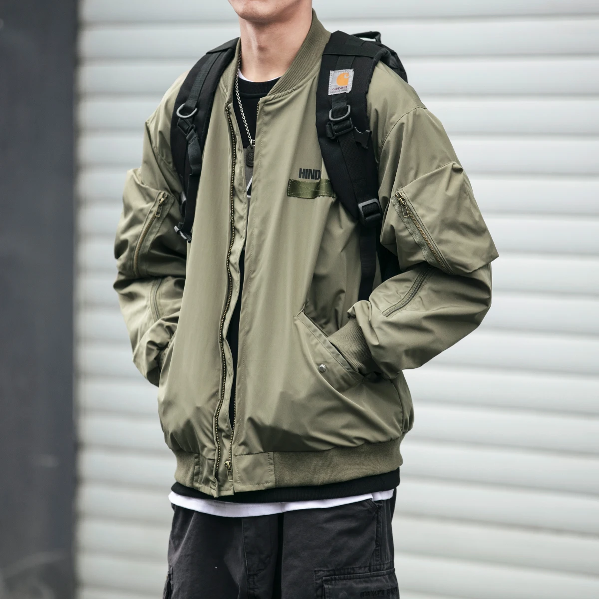 Куртка-бомбер мужская в американском стиле ретро уличная одежда хип-хоп парная