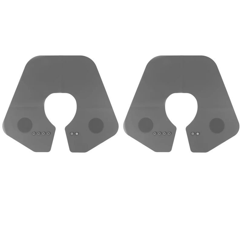 

2X Black Hair Salon Stylist Cutting Collar Black Rubber Neck Wrap Neck Guard For Haircut Hair Dye Salon Barber