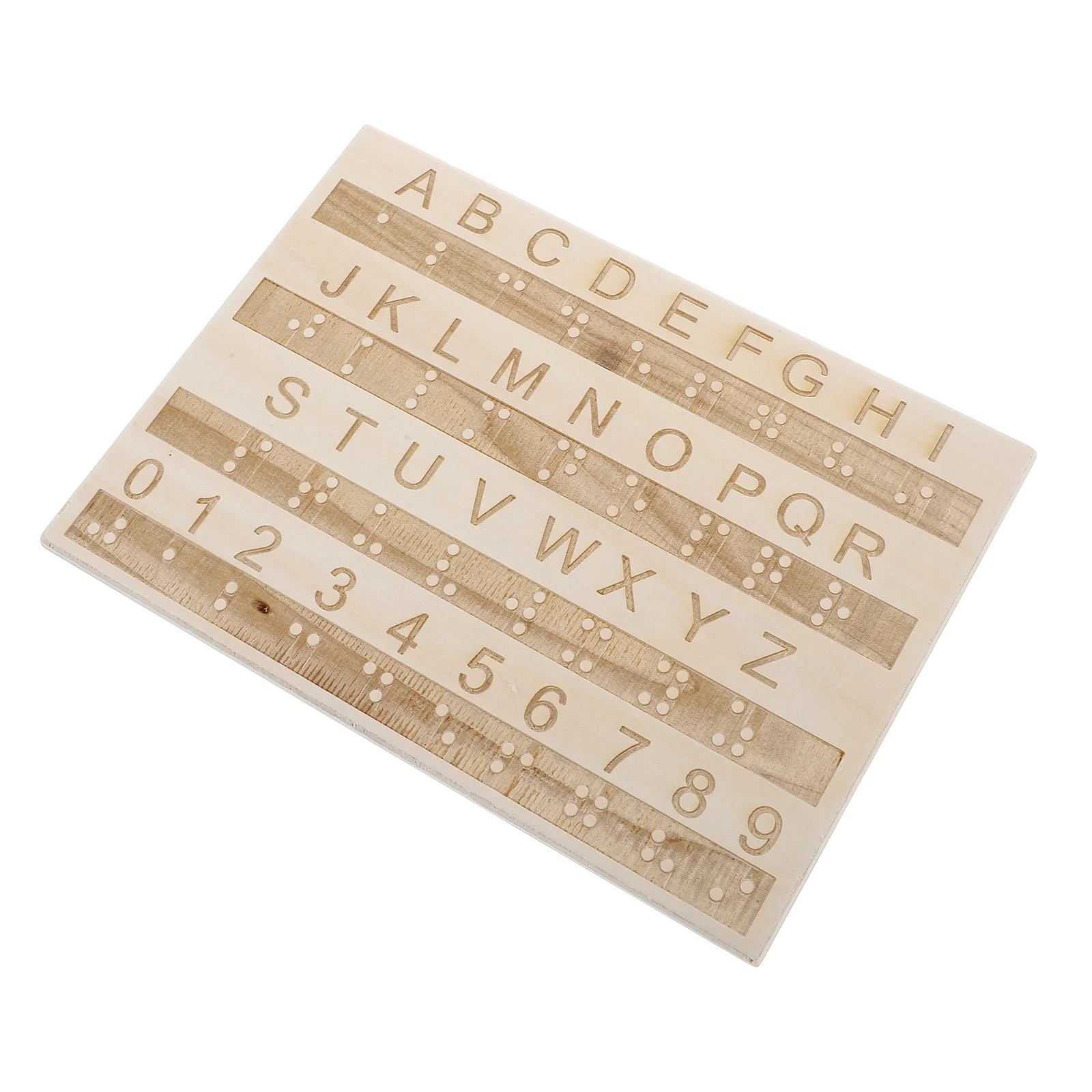 Накладки Braille Alphabet Impaired Vision Products Обучающая линейка Слепые игры Низкие для