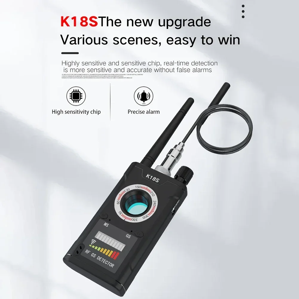 K18S Обновление Многофункциональный детектор камеры заднего вида GSM Audio Поиск
