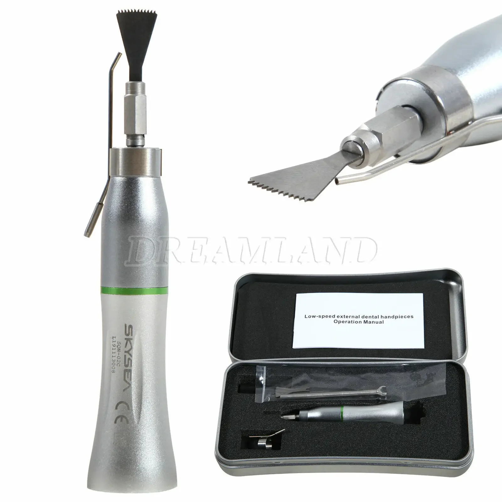 Стоматологическая хирургическая пила 1:1/4:1 прямой наконечник E-типа сабельная