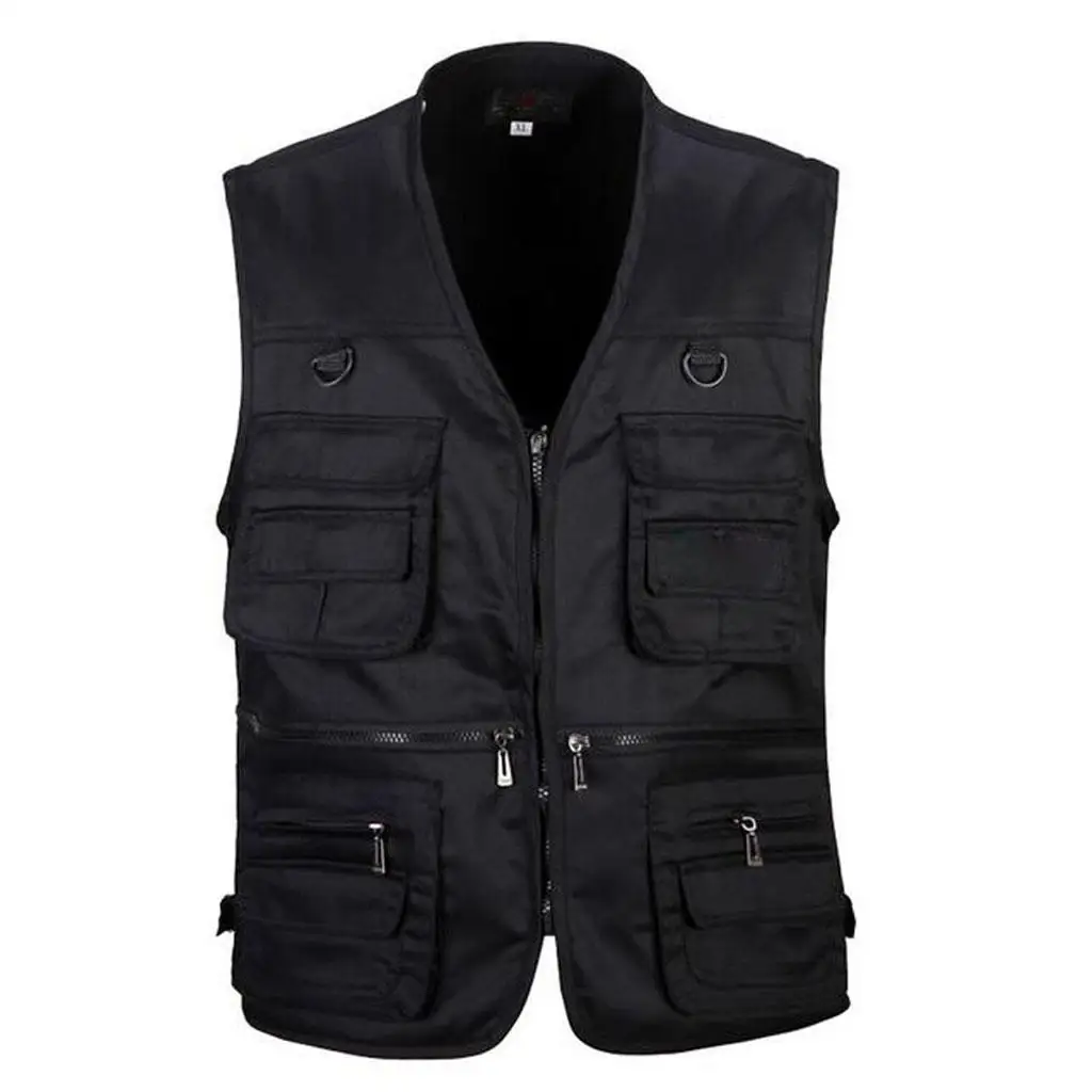 

Men's Multi Fishing Reisen im Freien Photo Jacket Waistcoat