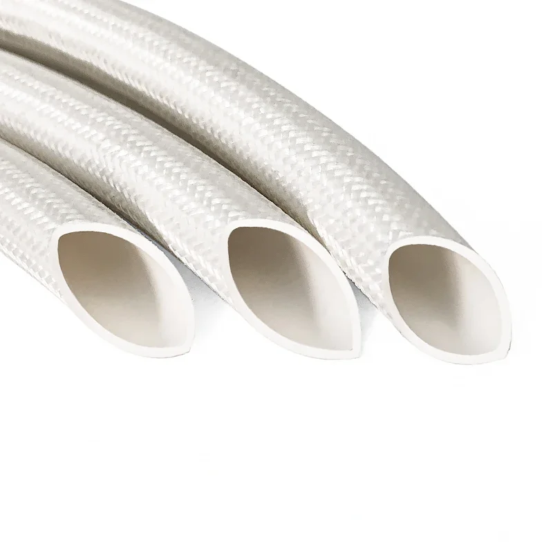 Плетеная оболочка из стекловолокна 1 м. Коррозионностойкая для прокладки