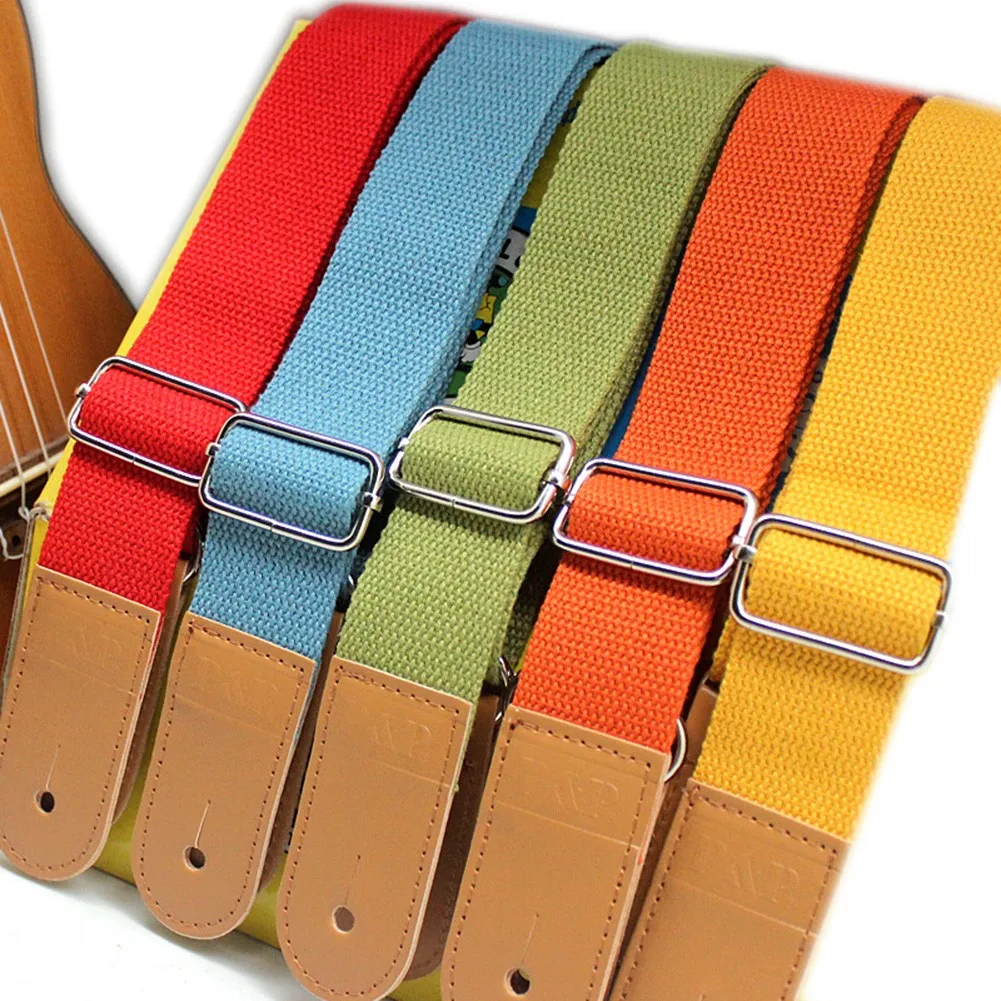 1pc Ukulele Strap Adjustable Solid Color Soft Guitar Hang Neck Belt Music Instrument Straps Sling Comfortable Accessories images - 6