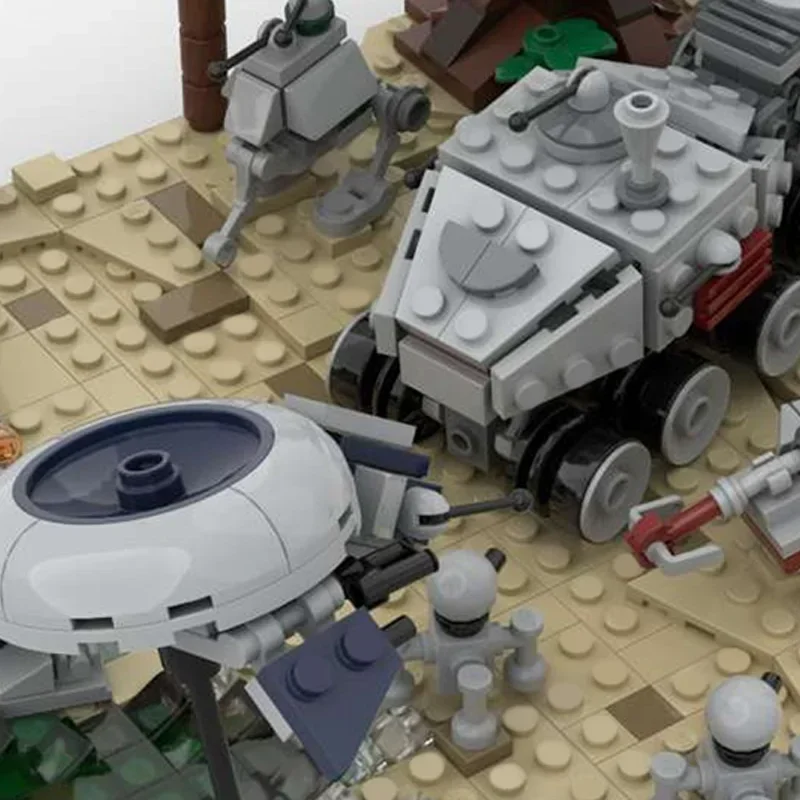 Фото 957 деталей MOC: Модель микро-турботанка «Кашхайк II» — Конструктор, Архитектурная игрушка, Подарок на праздник, Идея для сборки №4