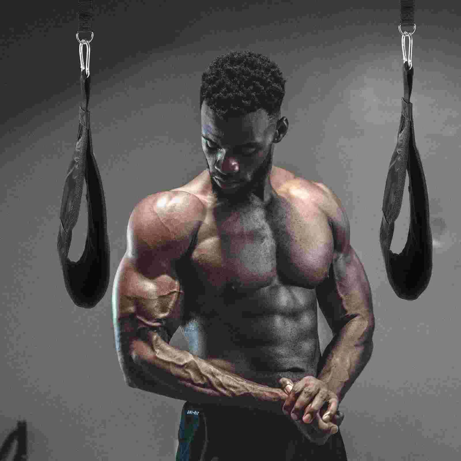 Пояс для пресса пояс тренажер мышц живота ткань Оксфорд лента подтягивающая