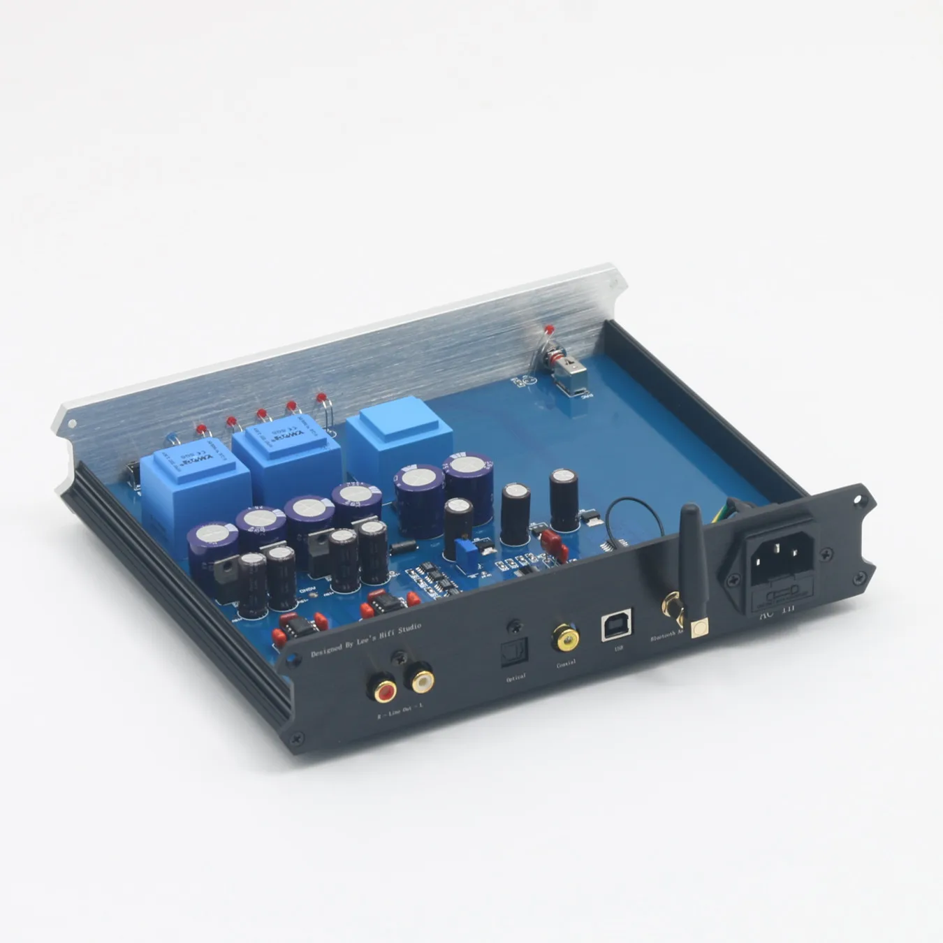 Фото Новый дизайн, 8-канальный параллельный ЦАП TDA1387 R2R NOS без потерь, USB, оптический, коаксиальный ЦАП, Hi-Fi аудиодекодер №5