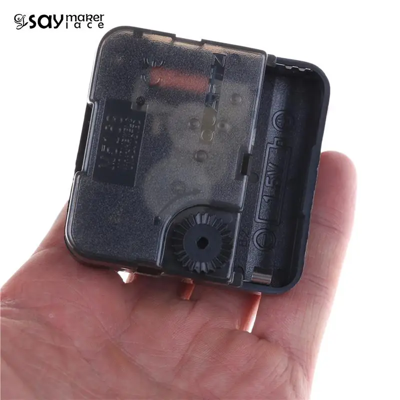 

1PCS Black 15mm Long Thread Quiet Mute Quartz Clock Movement Mechanism DIY Repair Tool Part