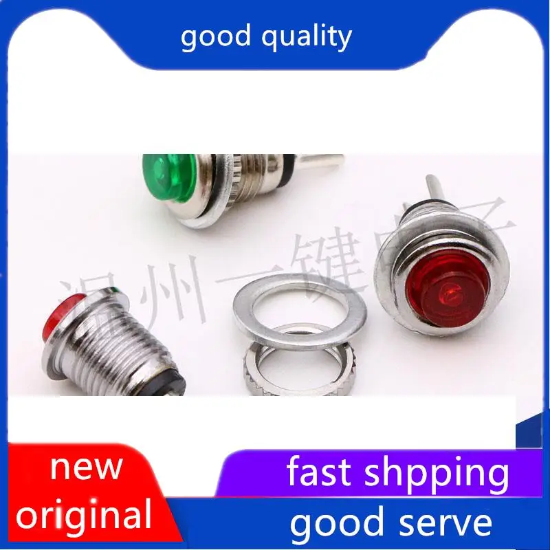 

10pcs original new Opening 8MM Small Mini Button Switch DS-101 Unlocking Self Reset Push On Inching Button Circular Switch