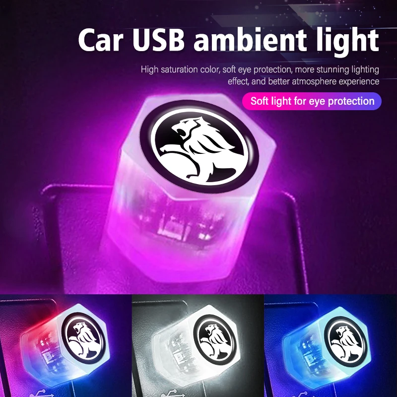 Фото Декоративная USB LED-подсветка для салона Holden Mini Car (VT VX VU VY HSV Astra H SV Colorado 7 2012-2023 Cruze) №1