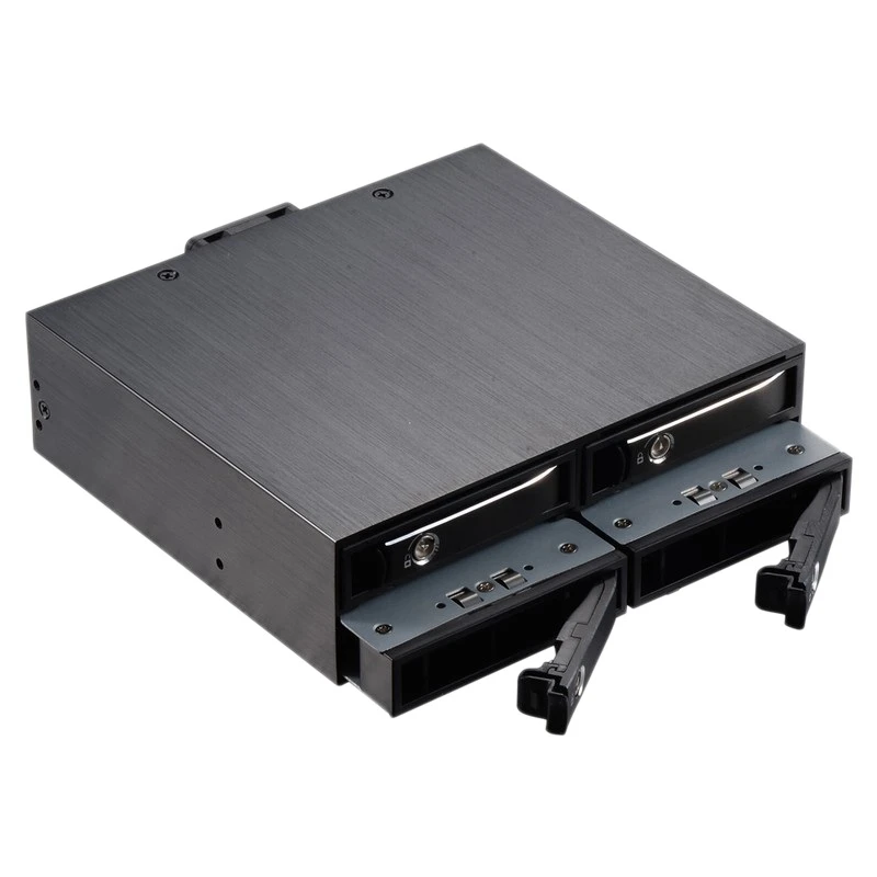 

Optical Drive 5.25 Inch Expand Four SATA III 6Gbps 2.5-Inch SATA Internal Hard Drive Extraction Cassette With Fan For PC