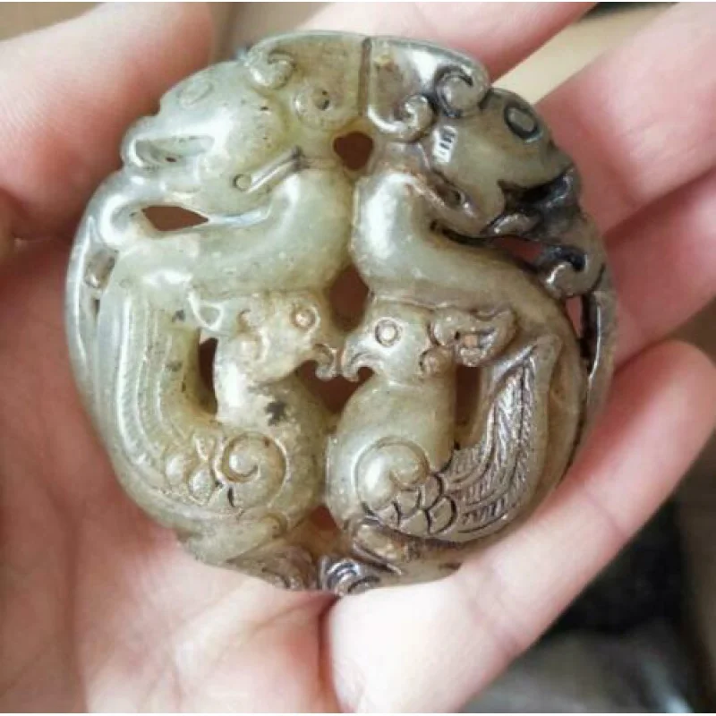 

Chinese Vintage Jewelry Crafts Antique Collection Hand Carved Decoraive Hangings