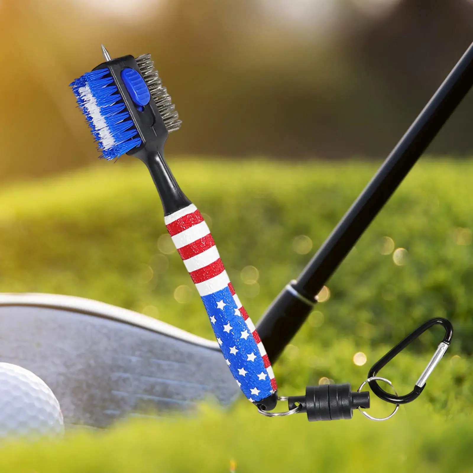 

Golf Club Brushes Cleaner Golf Cleaning Brushes, Durable Portable Golf Cleaner
