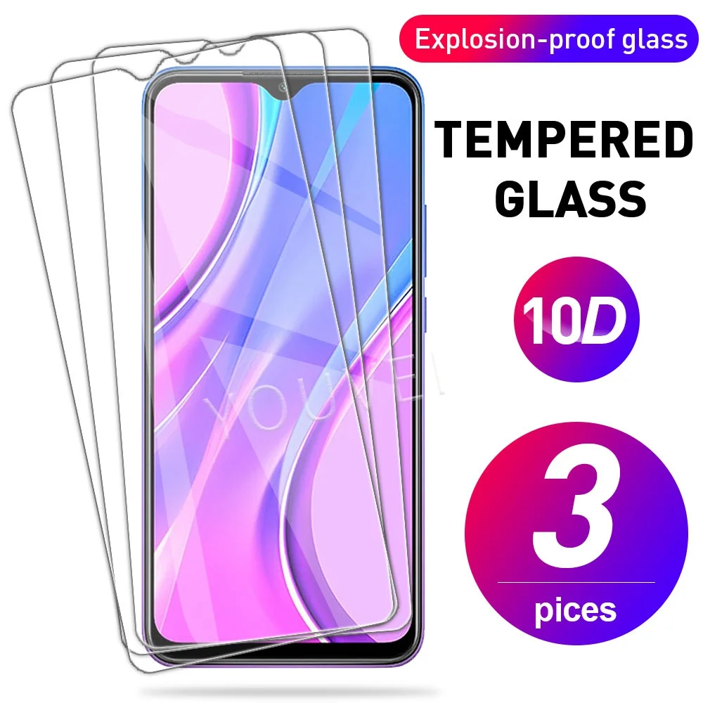 

Защитная пленка для экрана Redmi 9 9A 9C NFC, пленка для Xiaomi Redmi 8 8A 9T 9AT 10 10A 10C, закаленное стекло для Redmi A1 Plus, 3 шт.