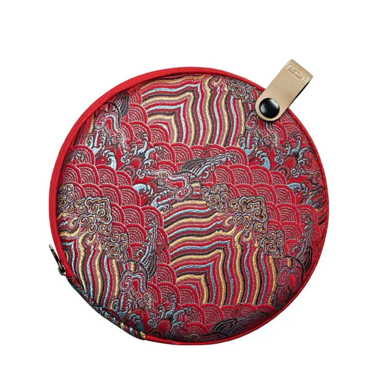 Тканевая художественная сумка для хранения чайного торта в китайском стиле