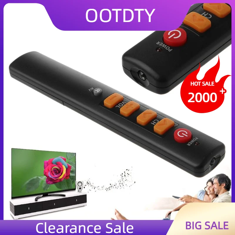 

Универсальный 6-кнопочный пульт дистанционного управления для ТВ STB DVD DVB HIFI код копирования от инфракрасного ИК пульта дистанционного управ...