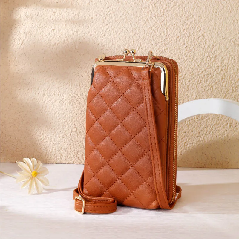 New Trend Fashion Mini Shoulder Bag Women Luxury Bag Designer Crossbody Pouch Solid Color Phone Pouch Purse Girl Clutche Bags