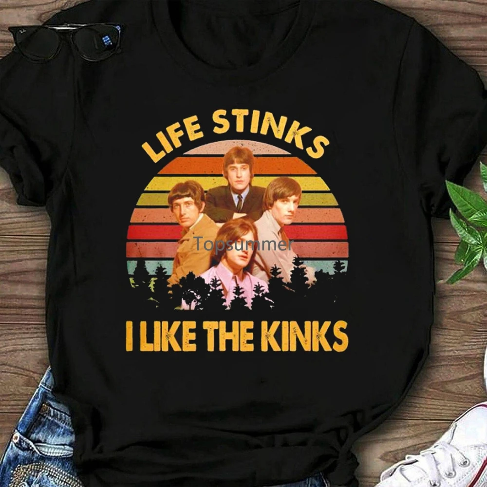 

The Kinks T-Shirt Tee Men Short Sleeve All Size
