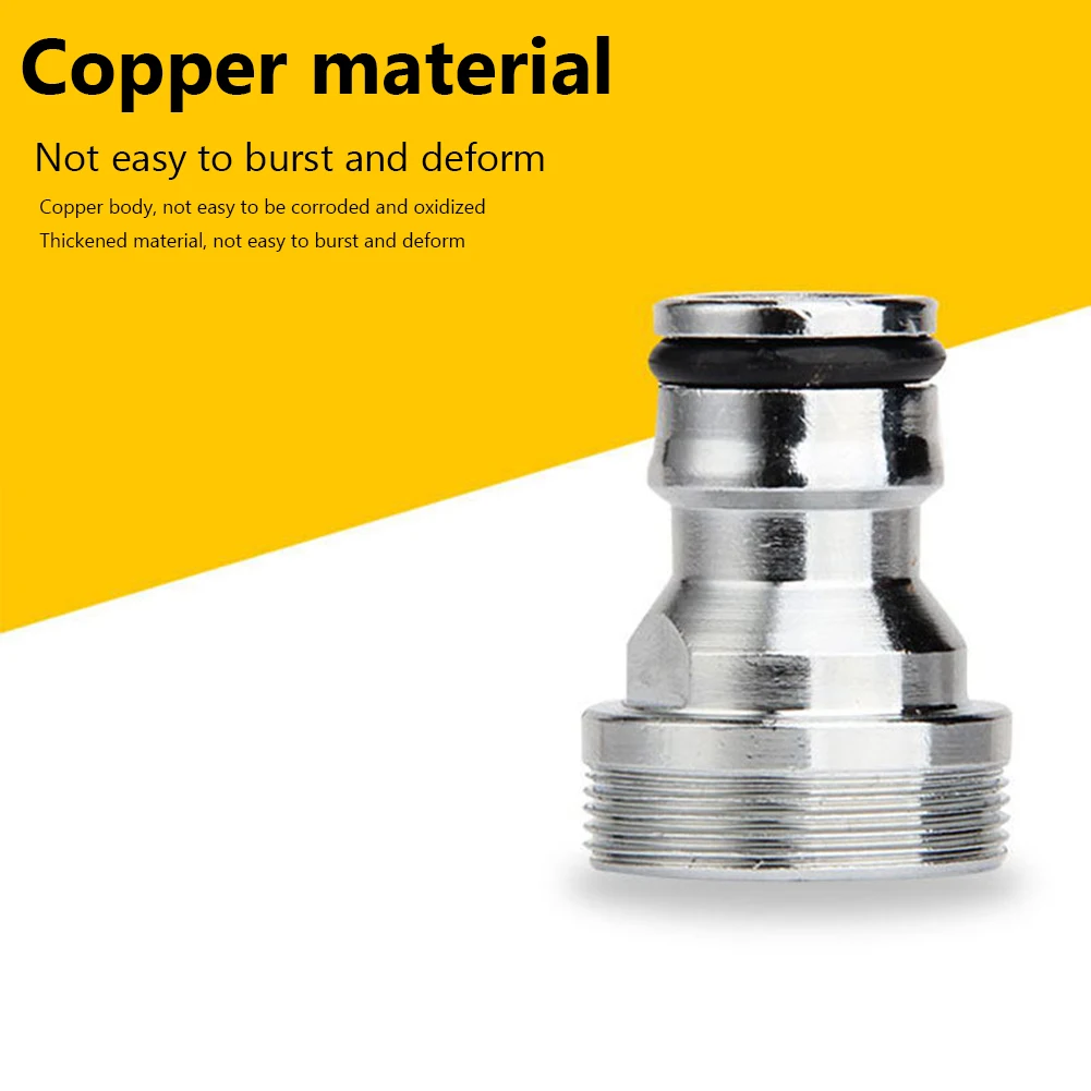 

Хромированный быстроразъемный и отсоединяющий адаптер для мойки высокого давления, гидравлические соединители, сопло, коннектор для мойки...