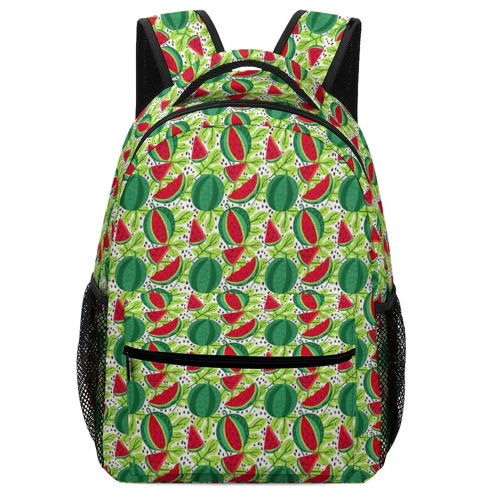 2022  And Sweet Watermelon Girl Backpack for Boys Children Teen Art  Bags Women Bags Shoulder