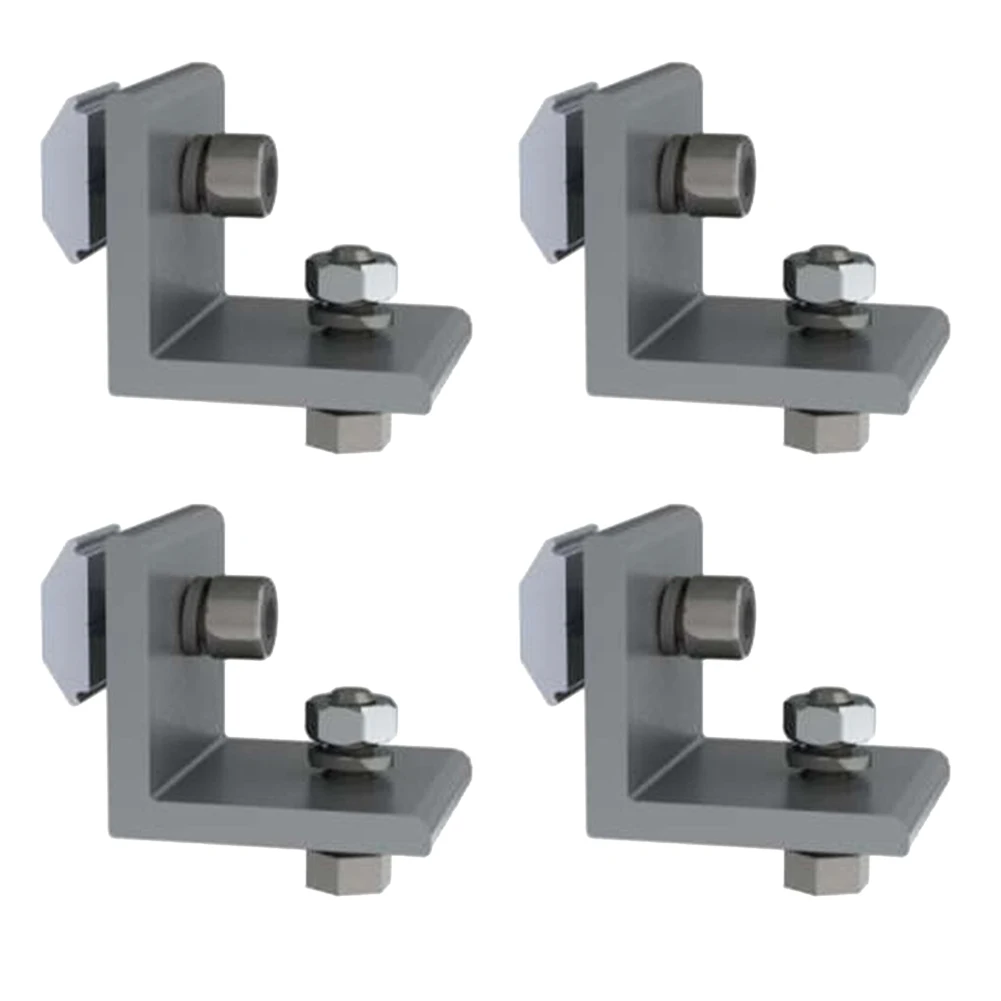 

Solar Panel Photovoltaic Bracket Accessories Flat Roof Tilt Mount L Connector For Inclined Roof Flat Roof Ground Tool Parts