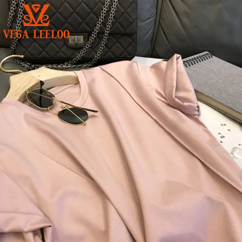 Классические однотонные футболки женские летние хлопковые модные 2022 топы