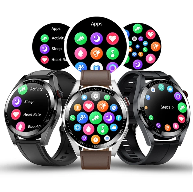 2023 Z30 Smart Watch 1.39'' AMOLED Always Display Time Bluetooth Voice Calls 8GB Storage 2000+ Music In Smartwatch For Men Women 3