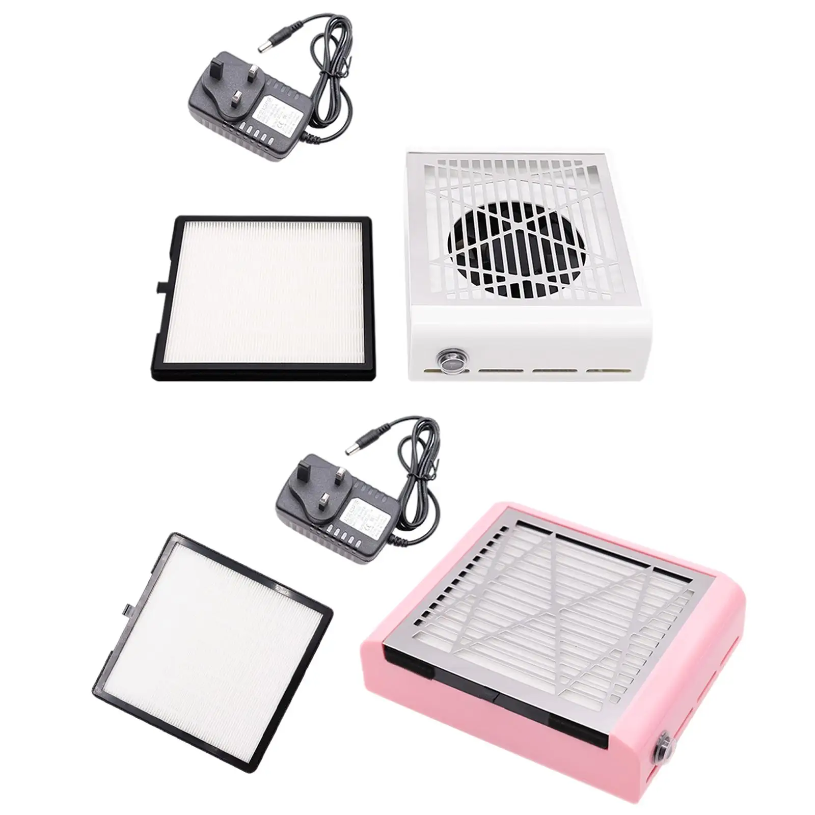 

Electric Nail Dust Collector Desktop Vacuum Cleaner Nails Filter for Acrylic Nails