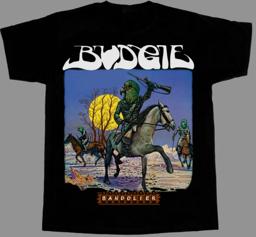 

BUDGIE T shirt cotton shirt NEW cotton shirt