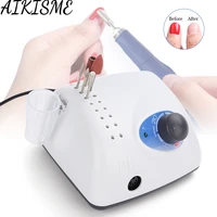strong 204210 65w 35000rpm electric manicure drill nail polisher machine nail file manicure pedicure milling cutter nail file