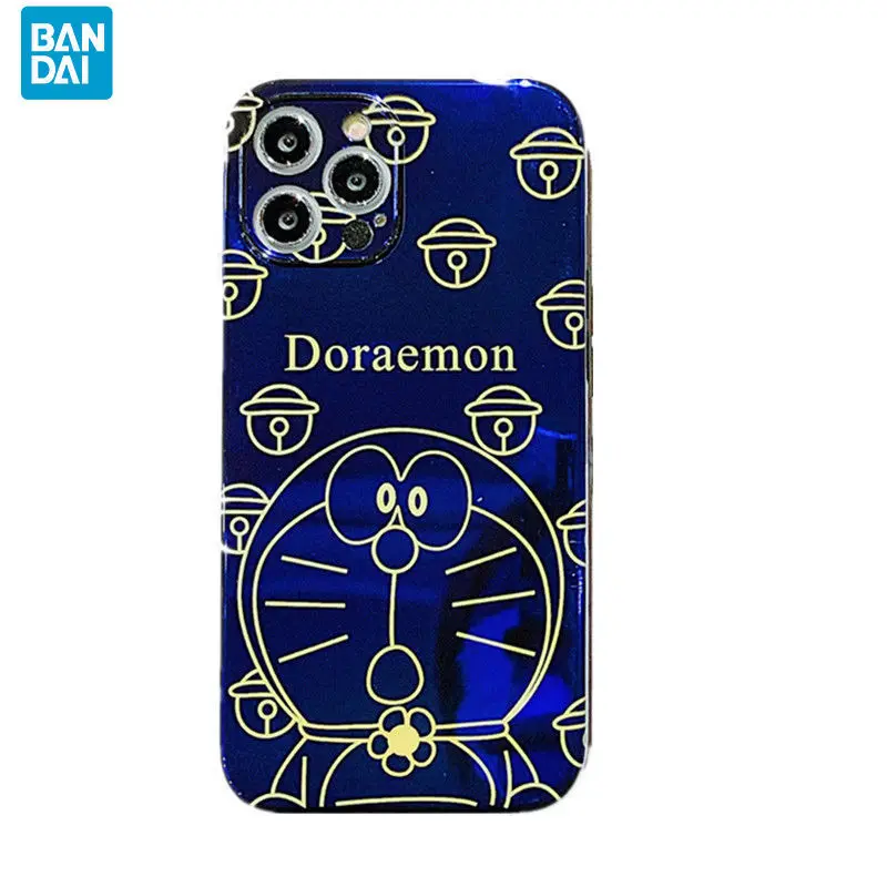 

Bandai Doraemon чехол для телефона для Iphone13/12/1/Xs/Xr/6/7/8 Pokonyan Blu-Ray