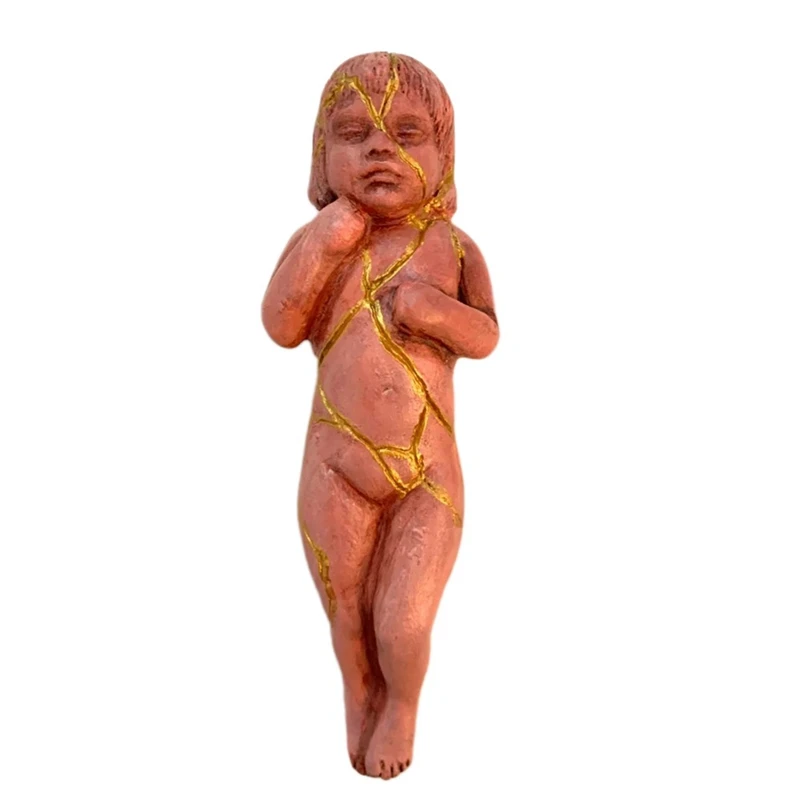 

Self Love & Shaping Spirit Girl Sculpture, Healing Goddess Sculptures, Hope Honor Home Decoration Resin Crafts