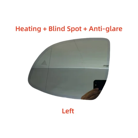 Для BMW X3 F25 G01 G08 2014-2024 X4 F26 G02 X5 F15 G05 X6 F16 G06 G07 Точечное предупреждение заднего зеркала Стекло с автоматическим затемнением и подогревом