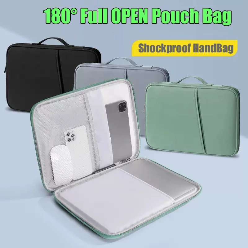

Multi-function Handbag for Huawei MatePad 11 2023 Air 11.5 Pro 11 2022 SE 10.4 10.1 T8 T 10s Pro 12.6 10.8 5G C5e Keyboard Bag