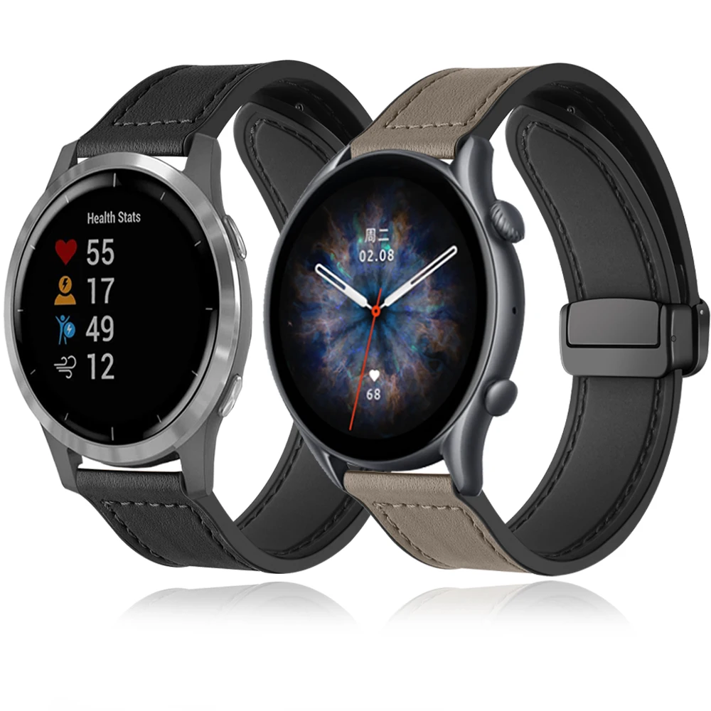

Ремешок для часов Garmin Vivoactive 4 3/CAME 2 Plus/Forerunner 265 255 245 645, ремешок для часов Amazfit GTR 4 3 Pro GTS 4 3 2 Watchabnd